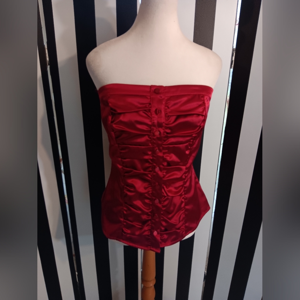 Red Miss Bisou Top